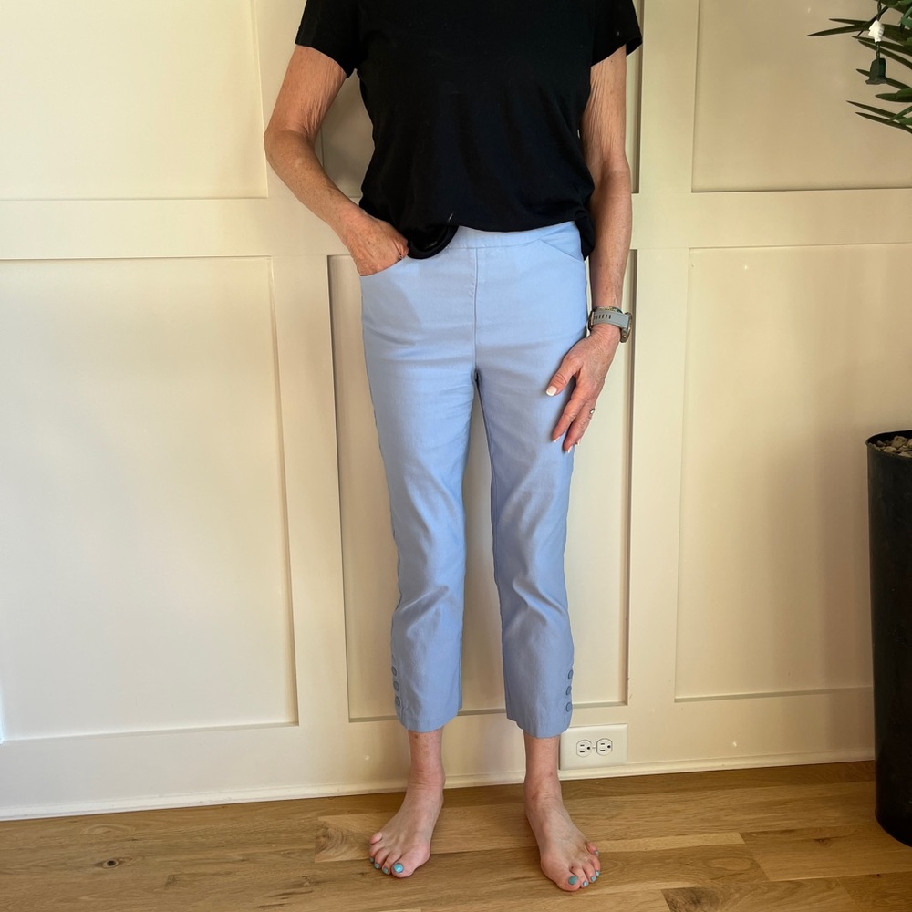 Light Blue Tribal Trouser